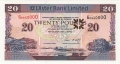 Ulster Bank Ltd 20 Pounds,  1. 1.2007